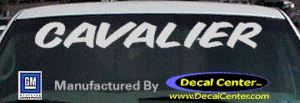 DC05137 Chevrolet Cavalier Decal