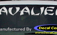 DC05139 Chevrolet Cavalier Decal 