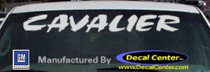 DC05140 Chevrolet Cavalier Decal