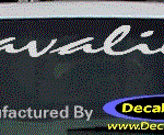 DC05143 Chevrolet Cavalier Decal