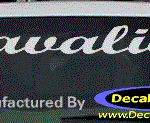 DC05144 Chevrolet Cavalier Decal