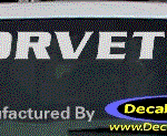 DC05146 Chevrolet Corvette Decal