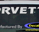 DC05149 Chevrolet Corvette Decal
