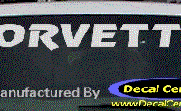 DC05149 Chevrolet Corvette Decal 