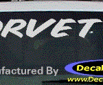 DC05150 Chevrolet Corvette Decal