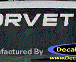 DC05151 Chevrolet Corvette Decal