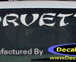 DC05152 Chevrolet Corvette Decal