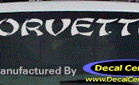 DC05152 Chevrolet Corvette Decal 