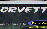 DC05153 Chevrolet Corvette Decal 