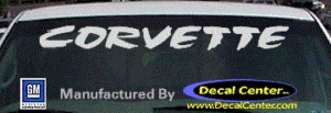 DC05153 Chevrolet Corvette Decal