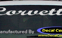 DC05157 Chevrolet Corvette Decal 