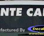 DC05158 Chevrolet Monte Carlo Decal