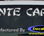 DC05165 Chevrolet Monte Carlo Decal