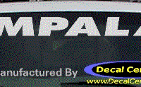 DC05171 Chevrolet Impala Decal 