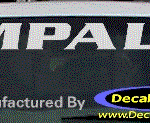 DC05172 Chevrolet Impala Decal