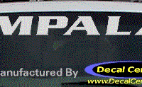DC05172 Chevrolet Impala Decal 