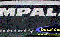 DC05173 Chevrolet Impala Decal 