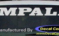 DC05174 Chevrolet Impala Decal 