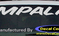 DC05176 Chevrolet Impala Decal 