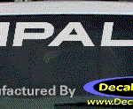 DC05177 Chevrolet Impala Decal