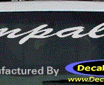 DC05181 Chevrolet Impala Decal