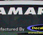 DC05184 Chevrolet Camaro Decal