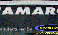 DC05184 Chevrolet Camaro Decal 