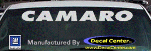 DC05184 Chevrolet Camaro Decal