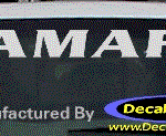 DC05185 Chevrolet Camaro Decal
