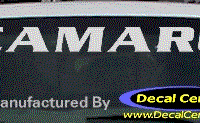 DC05185 Chevrolet Camaro Decal 