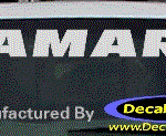 DC05186 Chevrolet Camaro Decal