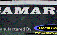 DC05187 Chevrolet Camaro Decal 