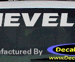 DC05191 Chevrolet Chevelle Decal