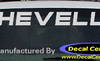 DC05193 Chevrolet Chevelle Decal 
