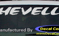 DC05195 Chevrolet Chevelle Decal 