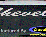 DC05197 Chevrolet Chevelle Decal