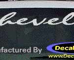 DC05198 Chevrolet Chevelle Decal