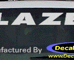 DC05213 Chevrolet Blazer Decal