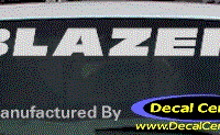 DC05215 Chevrolet Blazer Decal 