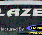 DC05217 Chevrolet Blazer Decal