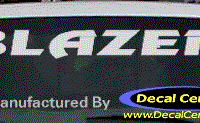 DC05217 Chevrolet Blazer Decal 