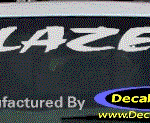 DC05221 Chevrolet Blazer Decal
