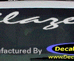 DC05224 Chevrolet Blazer Decal