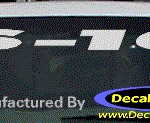 DC05226 Chevrolet S-10 Decal