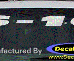 DC05228 Chevrolet S-10 Decal