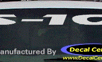 DC05230 Chevrolet S-10 Decal 