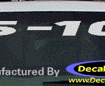 DC05232 Chevrolet S-10 Decal