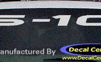 DC05232 Chevrolet S-10 Decal 