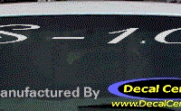DC05235 Chevrolet S-10 Decal 