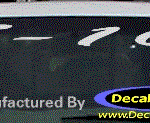 DC05236 Chevrolet S-10 Decal